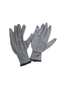 Guantes de Trabajo Gris Gasa Antideslizantes Par XL 32Gr
