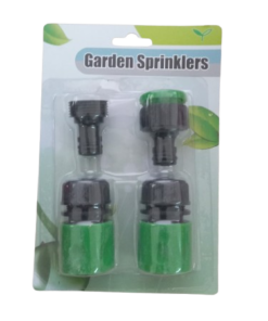 Conectores Set 4 y Acoples de Mangueras para Jardín
