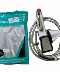 Duchador de Mano Potente con Accesorios y Flexibles Completo