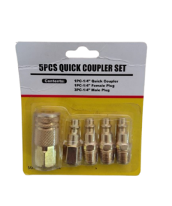 Acoples Rápidos Kit Completo Compresor x 5Pcs