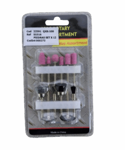 Fresas Brocas Herramienta Pulido Minitorno x 12Pcs Blister