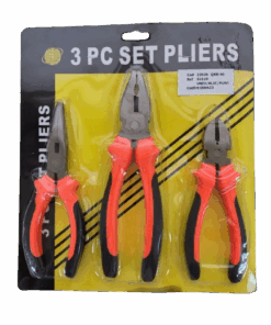 Pinzas Alicates x3 Pcs en Blister Distintas Medidas 1er Nivel