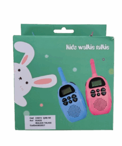 Walkie Talkie Alcance Largo para Niños con Alarma y más Sonidos