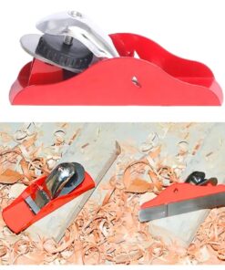 Cepillo Carpintero en Caja Regulable Mini Garlopa Manual Metálico 135Mm