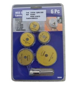 Hojas / Discos de Sierra para Carpintería y más x6Pcs en Blister 1er Nivel