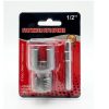 Terraja Macho Hembra para Taladro Caño PVC 1/2