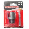 Terraja Macho Hembra para Taladro Caño PVC 3/4