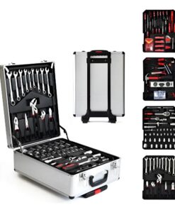Valija con Ruedas de Herramientas 187 Piezas 1er Nivel Set Completo