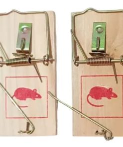 Trampas de Madera Tradicionales para Ratas (2Pcs)