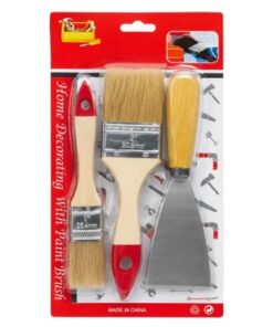 Pinceles x2 Pcs (25 y 51mm) + Espátula en Blister