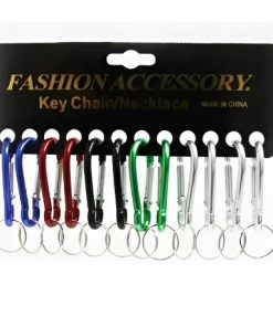 Mosqueton 6Cm Llavero Aluminio (Precio x Unidad) (Mínimo Compra 12u)