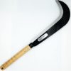 Machete Curvo con Hoja de Acero y Mango de Madera Jardinería 50Cm