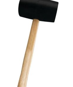 Martillo Maza de Goma 350 Gr Mango Madera