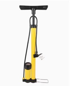 Inflador de Pie Acero Inoxidable Bomba de Neumáticos Moto Bici
