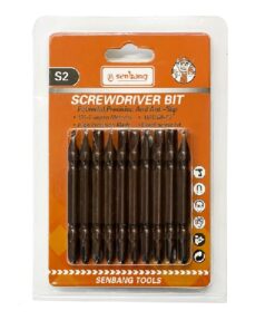 Destornillador 2 Puntas Set PH 2 AA (10 Pcs)