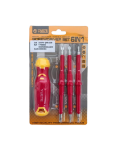 Destornillador Puntas Intercambiables 6 en 1 1er Nivel en Blister