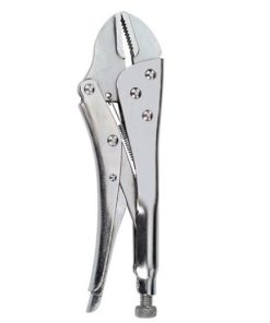 Pinza Fuerza Curva Alicate Presión 250mm 10'' 1er Nivel en Blister Cromo Vanadio