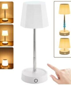 Lámpara de Mesa Led Moderna Ajustable Recargable