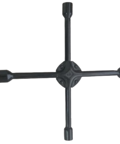 Llave Cruz 14'' Negra Universal Reforzada