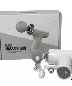 Pistola Masajeadora Muscular Rehabilitación, Relajación, Profesional Usb con Accesorios