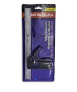 Escuadra Nivel Combinada Corrediza 30Cm en Blister